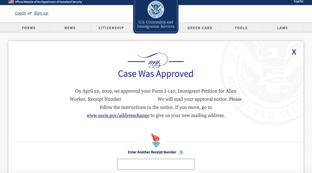 Green Card Approval
