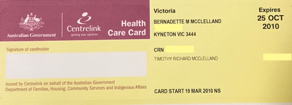 Welfare Card