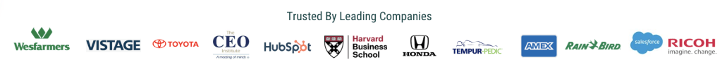 Logos of companies Bernadette McClelland has worked with